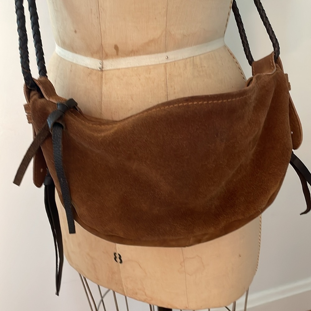 Free People Suede Crossbody Bag